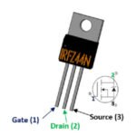 IRFZ44N MOSFET tranzistor