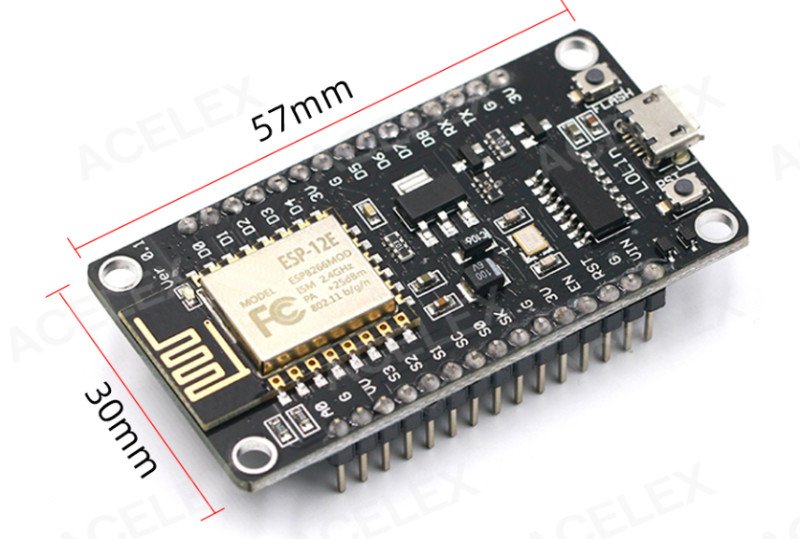 8zq2U02M3XQ9RA2Ne0e0.jpg ESP8266 wifi arduino nodeMCU modul Wireless CH340 - Slika 1