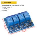 Relej rele relay 4 kanalni ARDUINO channel