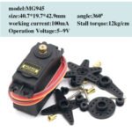 Servo motor  MG946R MG945 arduino 10.5kg 13kg