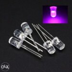 UV dioda LED ultraljubičasta 5mm arduino ultraviolet