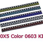 SMD LED dioda set 100kom. 0603 0805 1206 1210 5730 5050