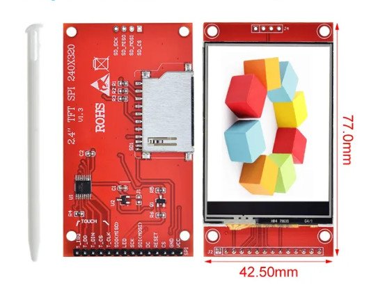 img-1698668309-c97987629931.jpg TFT display 240x320 touch displej dodir arduino - Slika 1