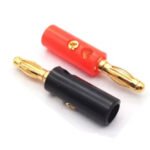 Banana plug 4mm konektor muški par