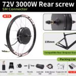 Ebike kit 72V 3000W set za samogradnju eleketričnog bicikla