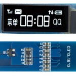 Arduino display 128x32 0,91" LCD LED displej